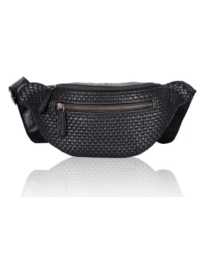 Bellicci Skórzana saszetka "Elliot" w kolorze czarnym - 30 x 14 x 8,5 cm rozmiar: onesize
