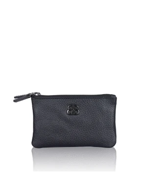 Bellicci Skórzany portfel "Camber" w kolorze czarnym - 11 x 7 x 2 cm rozmiar: onesize