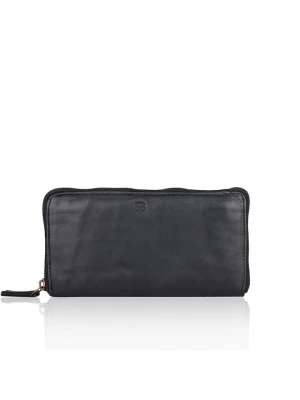 Bellicci Skórzany portfel "Chalice" w kolorze czarnym - 19 x 10 x 3 cm rozmiar: onesize