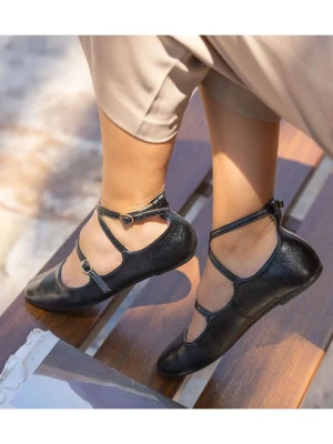 Bellucci Baleriny w kolorze czarnym rozmiar: 39