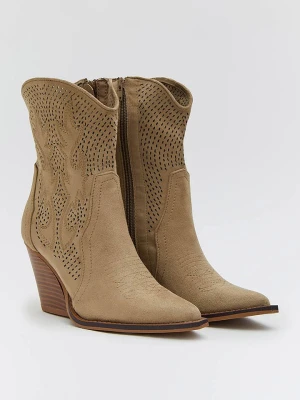 Bellucci Botki w kolorze khaki rozmiar: 39