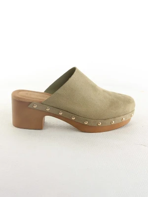 Bellucci Chodaki w kolorze khaki rozmiar: 37
