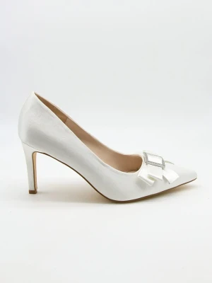 Bellucci Czółenka w kolorze białym rozmiar: 36