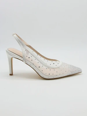 Bellucci Czółenka w kolorze białym rozmiar: 41