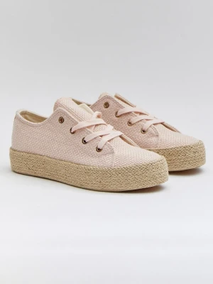 Bellucci Espadryle w kolorze jasnoróżowym rozmiar: 36