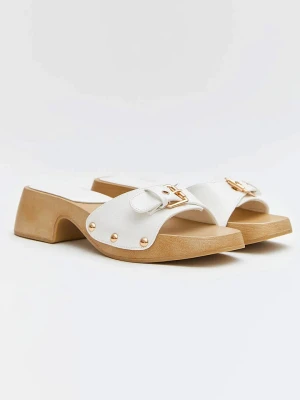 Bellucci Klapki w kolorze białym rozmiar: 37