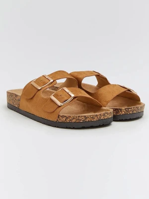 Bellucci Klapki w kolorze jasnobrązowym rozmiar: 36