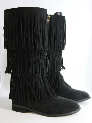 Zdjęcie produktu Bellucci Kozaki w kolorze czarnym rozmiar: 40