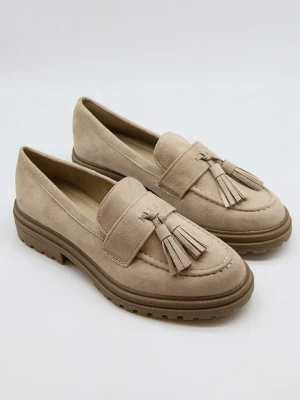 Bellucci Mokasyny w kolorze beżowym rozmiar: 41