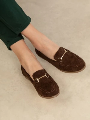 Bellucci Mokasyny w kolorze brązowym rozmiar: 40