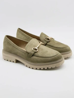 Bellucci Mokasyny w kolorze khaki rozmiar: 39