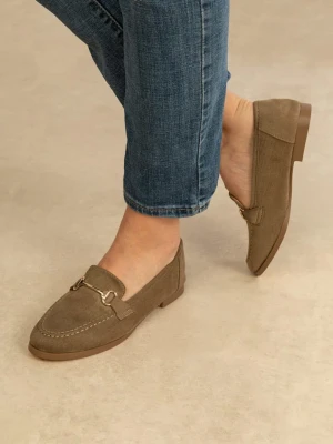 Bellucci Mokasyny w kolorze khaki rozmiar: 37