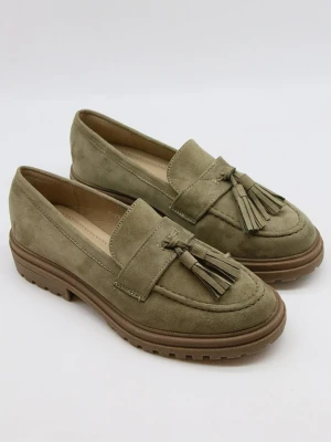 Bellucci Mokasyny w kolorze zielonym rozmiar: 39