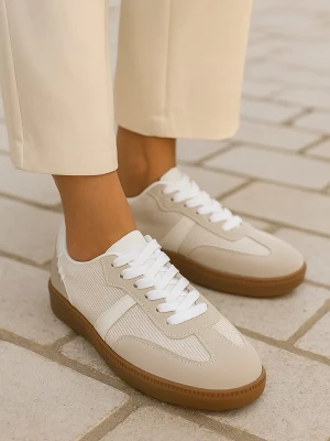 Bellucci Sneakersy w kolorze beżowo-białym rozmiar: 39