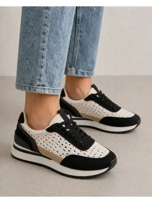 Bellucci Sneakersy w kolorze czarno-kremowym rozmiar: 38