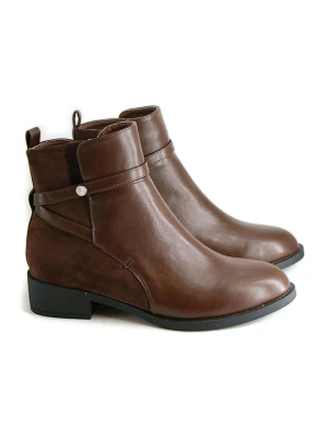 Belluci Botki w kolorze brązowym rozmiar: 37