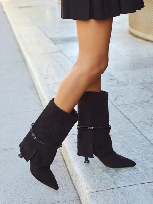 Belluci Kozaki w kolorze czarnym rozmiar: 38