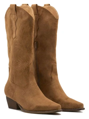 Belluci Kozaki w kolorze jasnobrązowym rozmiar: 36