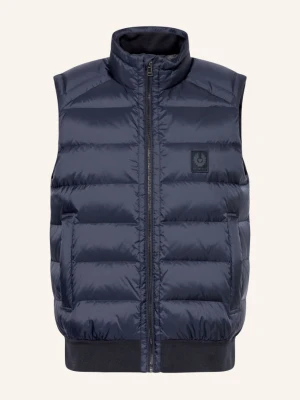 Belstaff Kamizelka Puchowa Compound blau GRANATOWY