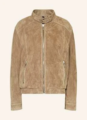 Belstaff Kurtka Skórzana beige