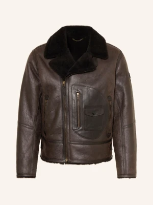 Belstaff Kurtka Skórzana Buxton braun