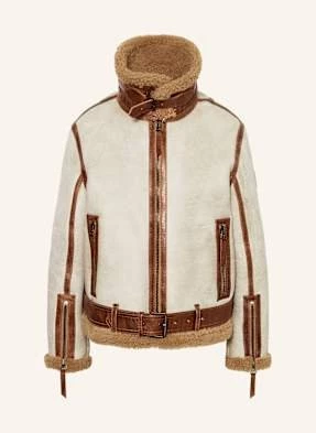 Belstaff Kurtka Skórzana Centenary Blackthorn beige