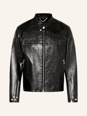 Belstaff Kurtka Skórzana Competition Racer schwarz
