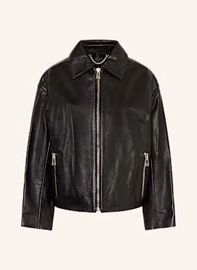 Belstaff Kurtka Skórzana Copper schwarz