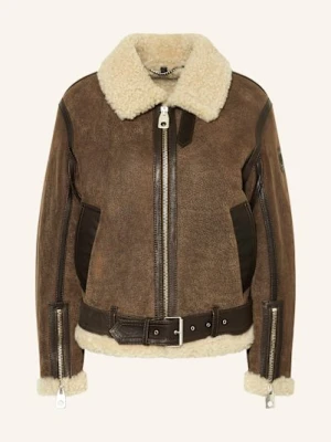 Belstaff Kurtka Skórzana Erskine braun