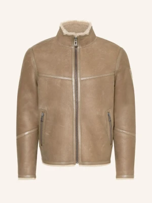 Belstaff Kurtka Skórzana Highland braun