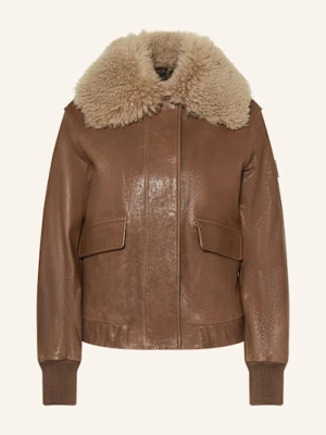 Belstaff Kurtka Skórzana Knox braun