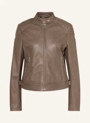 Belstaff Kurtka Skórzana Mollison beige