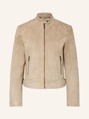 Belstaff Kurtka Skórzana Mollison beige