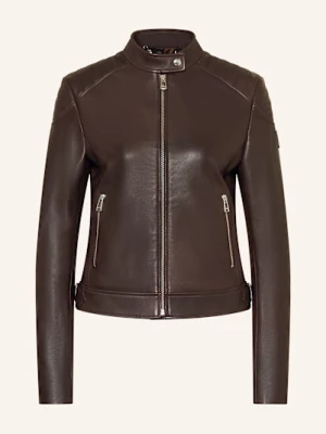 Belstaff Kurtka Skórzana Mollison braun