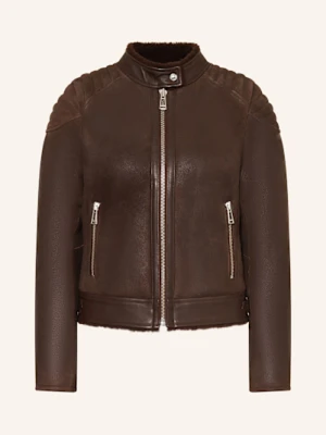 Belstaff Kurtka Skórzana Mollison braun