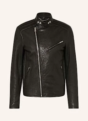 Belstaff Kurtka Skórzana Oulton schwarz