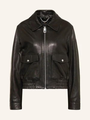 Belstaff Kurtka Skórzana Raya schwarz CZARNY