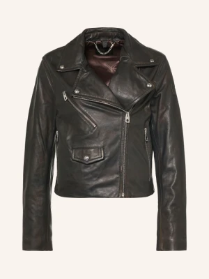 Belstaff Kurtka Skórzana Sienna braun CIEMNOBRĄZOWY