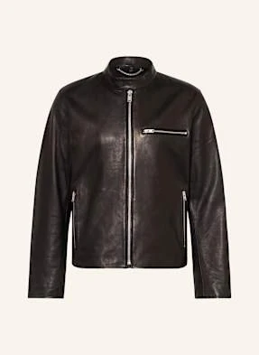 Belstaff Kurtka Skórzana Track Racer schwarz