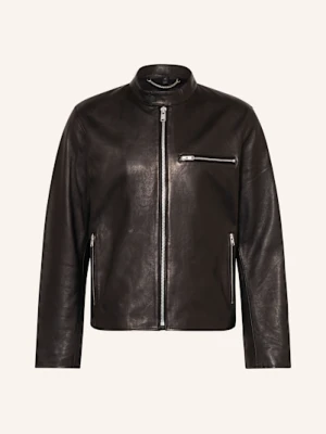 Belstaff Kurtka Skórzana Track Racer schwarz