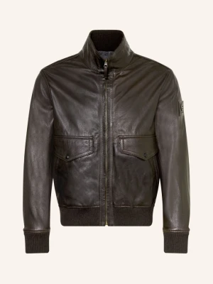 Belstaff Kurtka Skórzana Winchester braun CIEMNOBRĄZOWY