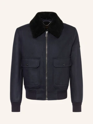 Belstaff Kurtka Welder blau GRANATOWY