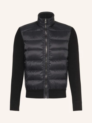 Belstaff Lekka Kurtka Puchowa Compound Z Mieszanki Materiałów schwarz CZARNY