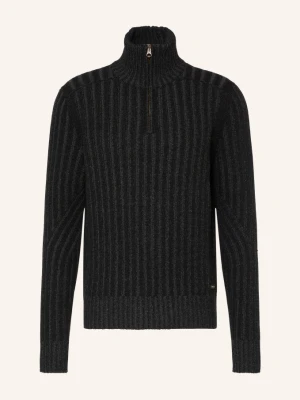 Belstaff Sweter Typu Troyer Lincoln grau CZIEMNOSZARY