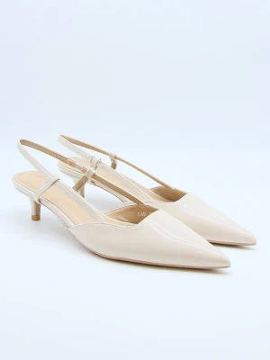 Belucci Czółenka w kolorze kremowym rozmiar: 39