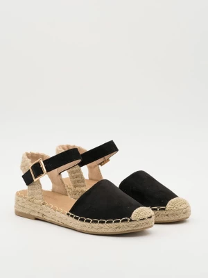 Belucci Espadryle w kolorze czarnym rozmiar: 38