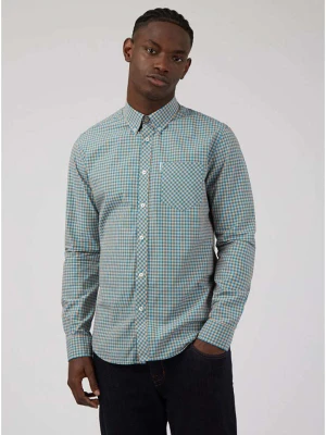 Ben Sherman Koszula w kolorze błękitno-pomarańczowym rozmiar: M