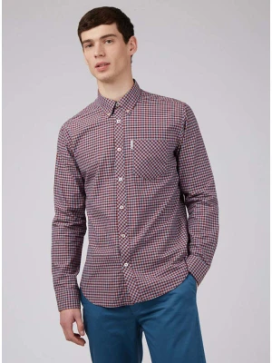 Ben Sherman Koszula w kolorze czerwono-niebieskim rozmiar: M
