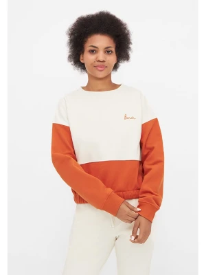 Bench Bluza w kolorze biało-pomarańczowym rozmiar: 36