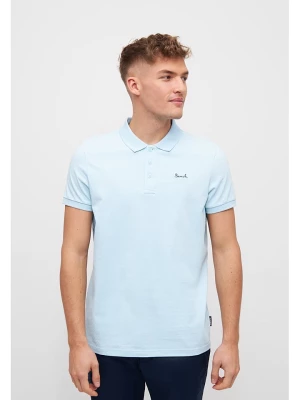 Bench Koszulka polo "Rigato" w kolorze błękitnym rozmiar: 54